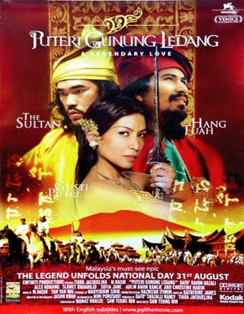 Kisah Malaka dan Majapahit dalam Film Putri Gunung Ledang