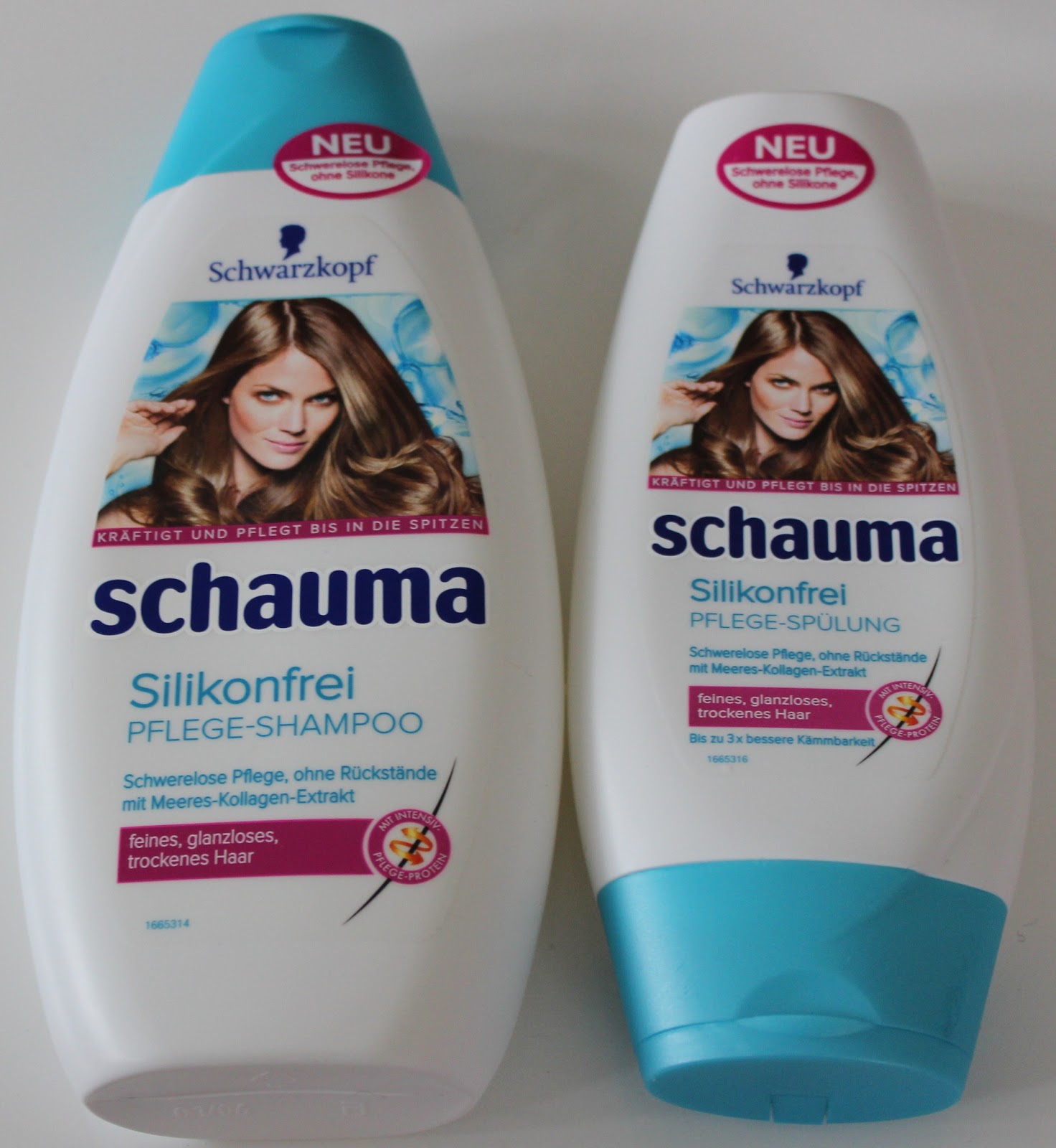 Beautyrausch Schauma Silikonfrei Pflege Shampoo + Spülung