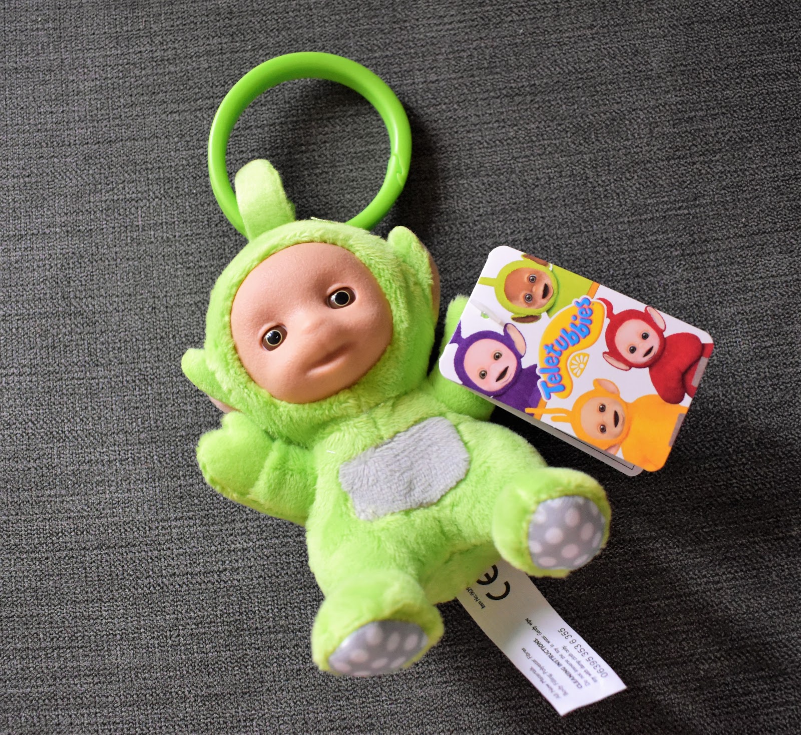 teletubbies clip on soft toy