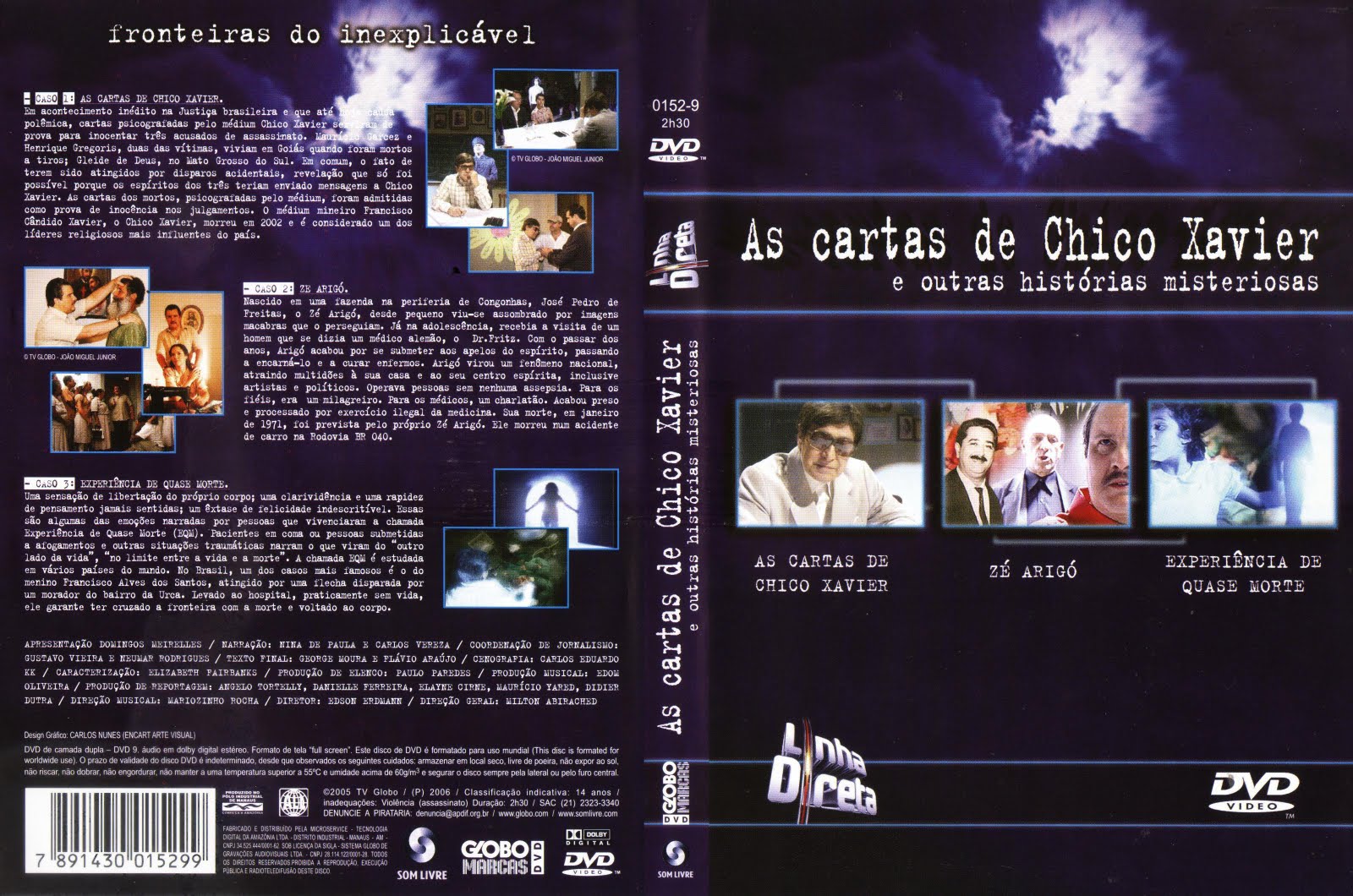 Linha Direta As Cartas De Chico Xavier Capas De Filmes Grátis