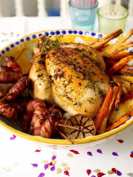 Roast chicken with all the trimmings Easy Recipes Blog
