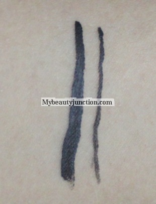 Bourjois Erasable Eyeliner review, swatch and use with other liners