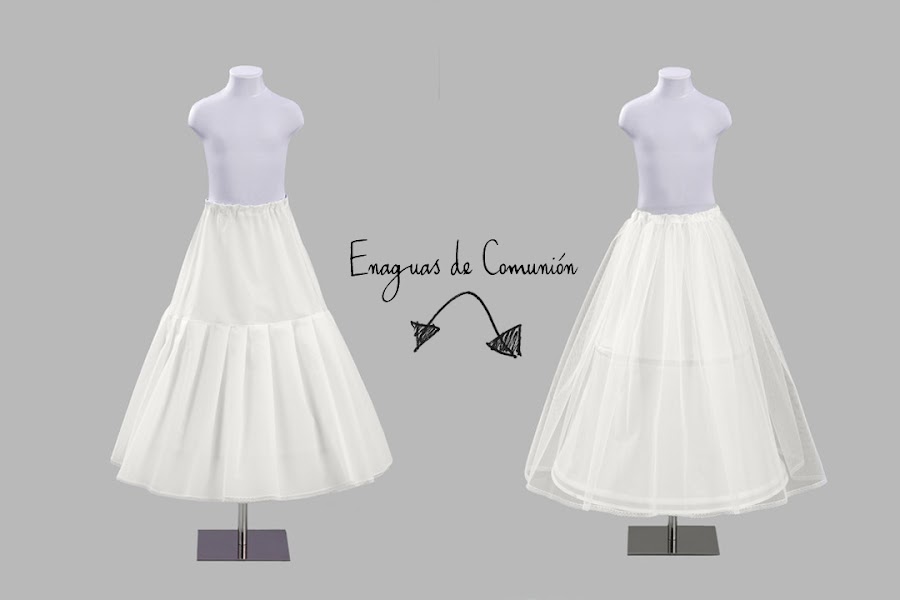 enaguas de comunión