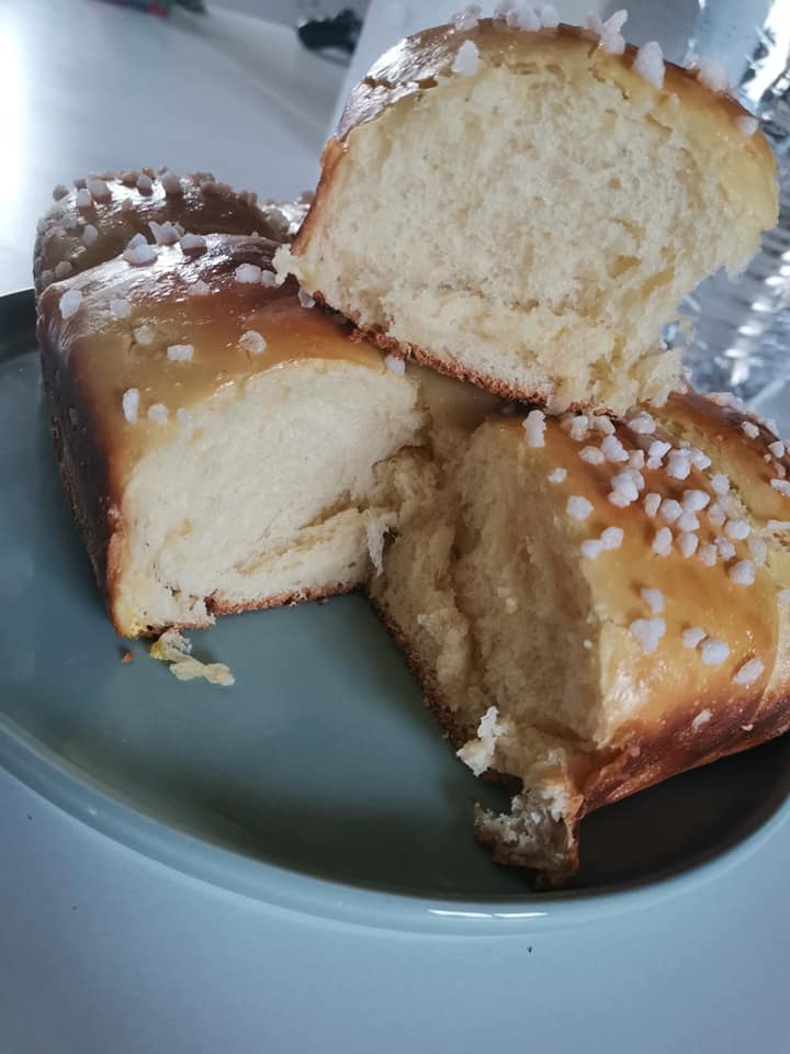 Chut ! maman cuisine Brioche nuage au cake factory