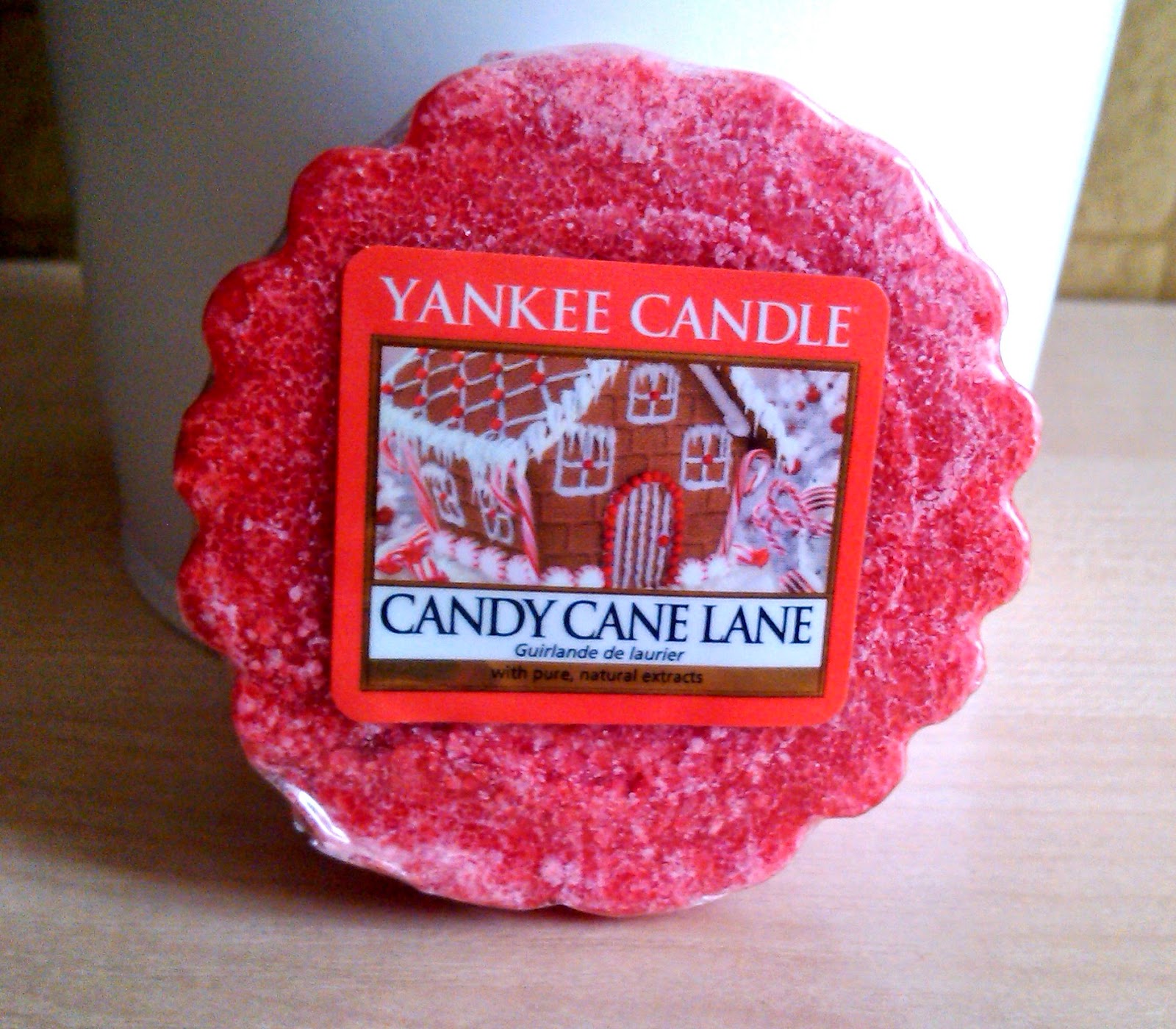 Pasje Margaritess Yankee Candle, Candy Cane Lane