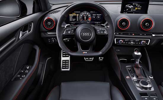 2018 Audi RS 3 debuts at the Paris Auto Show with 400bhp horsepower
