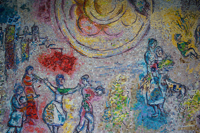 Mosaico de Chagall - Chicago