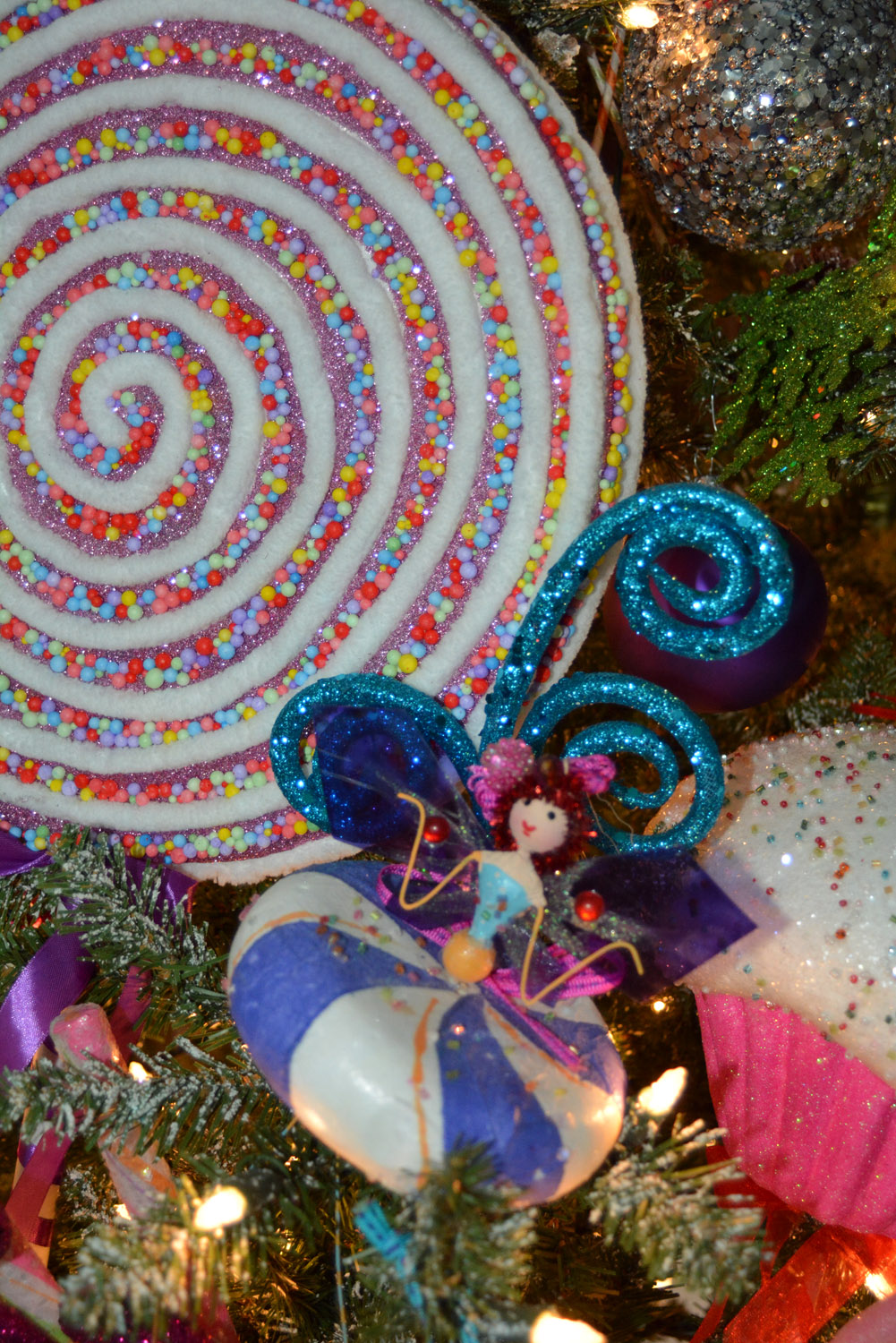 Candyland Christmas Tree Decor
