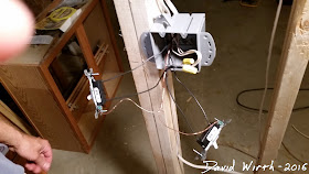 basement lighting, easy wiring, wire, outlet, switch, 2-way, 3-way