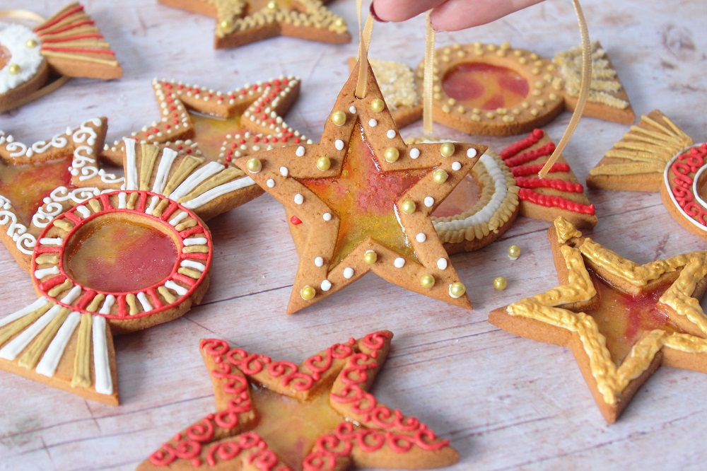 Biscuiteers Stained Glass Window Biscuit How To Claire Justine