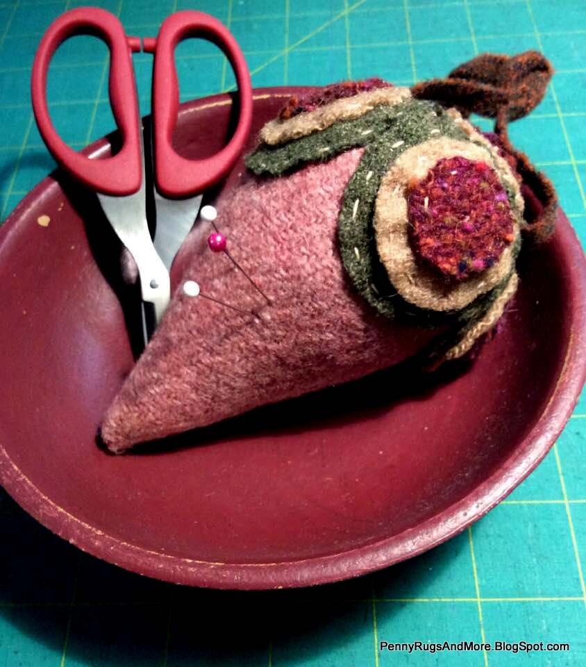 Penny Rugs and More Strawberry Fun