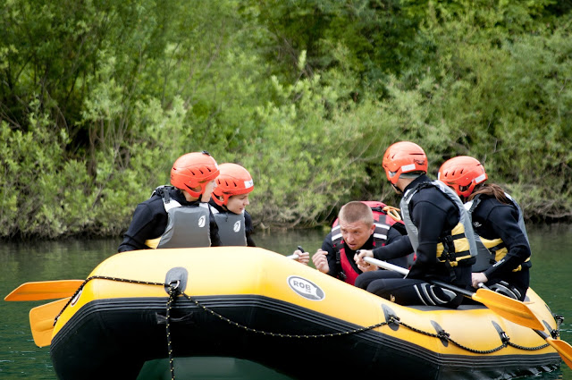 Rafting on Una River, Bosnia and Herzegovina