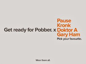 Coming Soon: Pobber Artist Series T-Shirt Collection - Pause, Kronk, Doktor A & Gary Ham