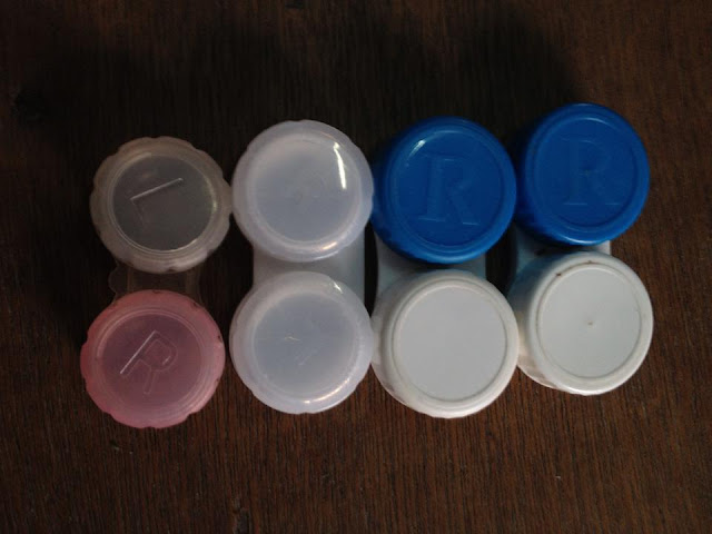 Old Contact Lenses Storage