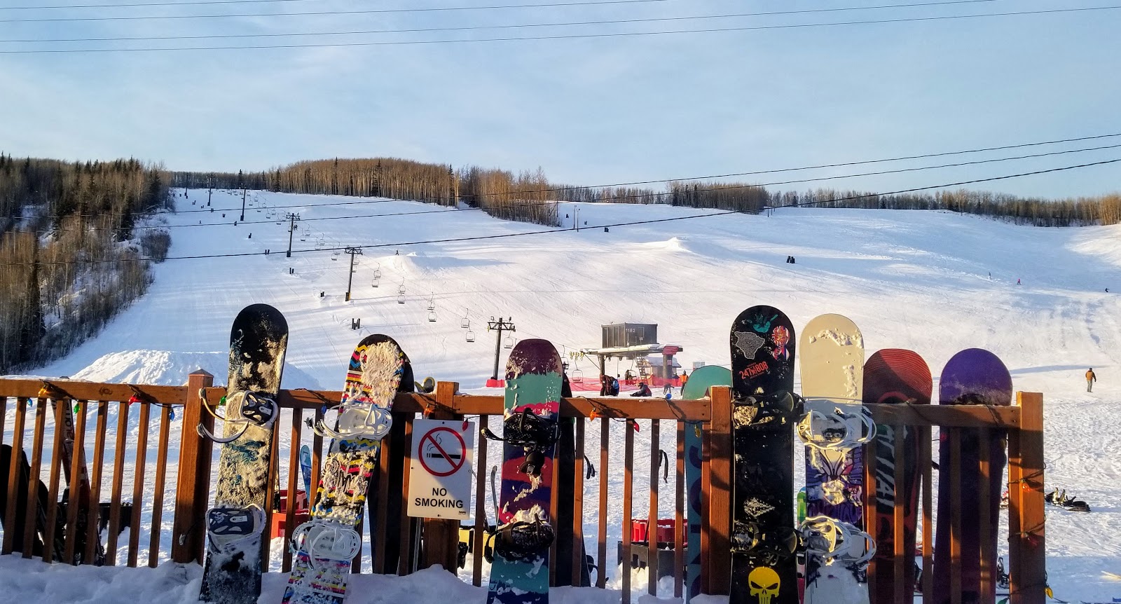 Snowboard and downhill Ski in Fairbanks