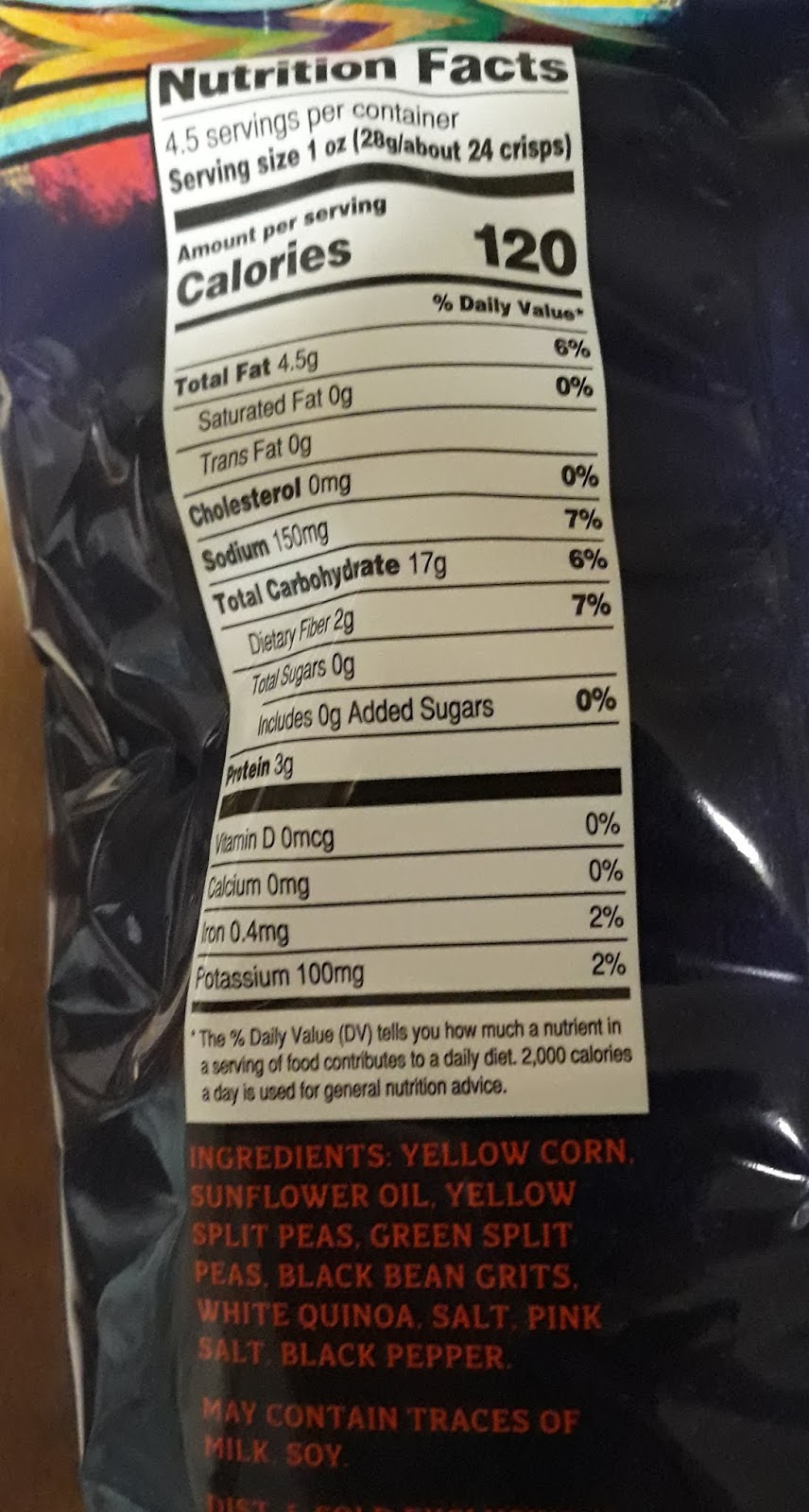 What's Good at Trader Joe's? Trader Joe's Corn, Pea, Bean & Quinoa Crisps