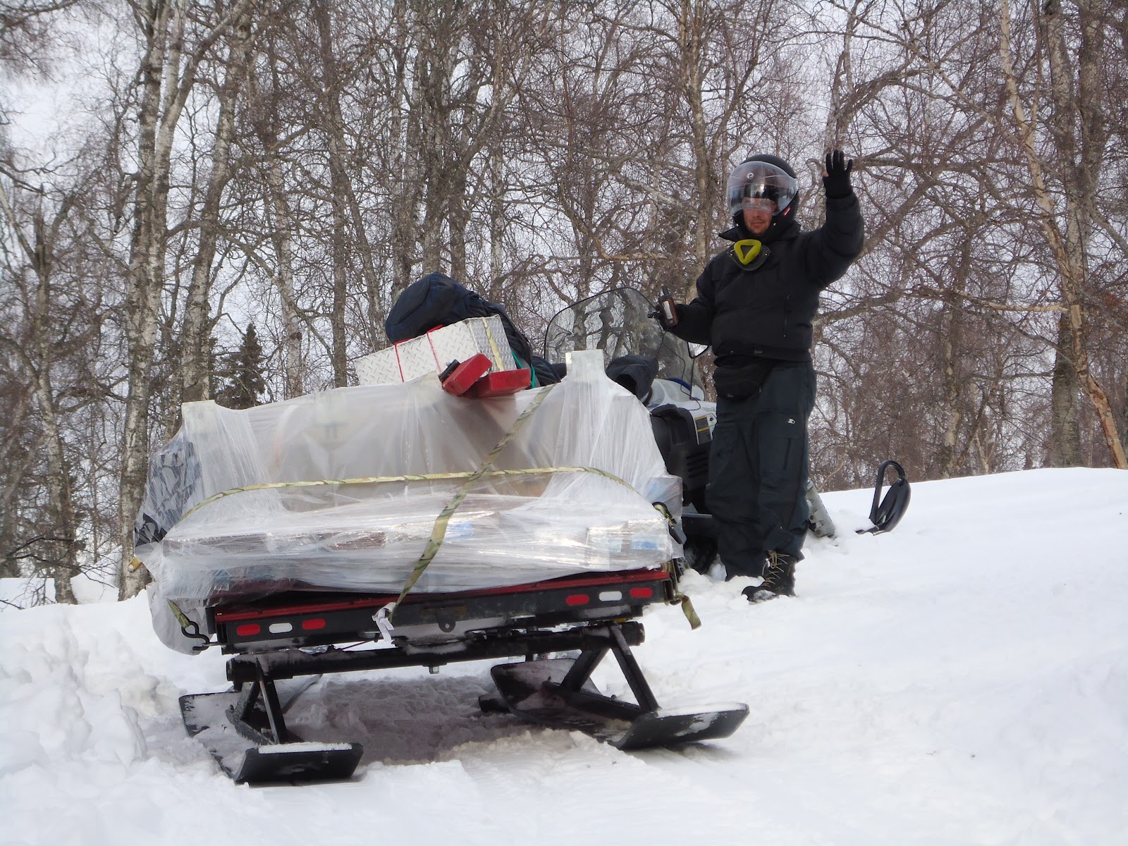 Alaska Bush Life, OffRoad, OffGrid My First Snow Machine Ordeal (My