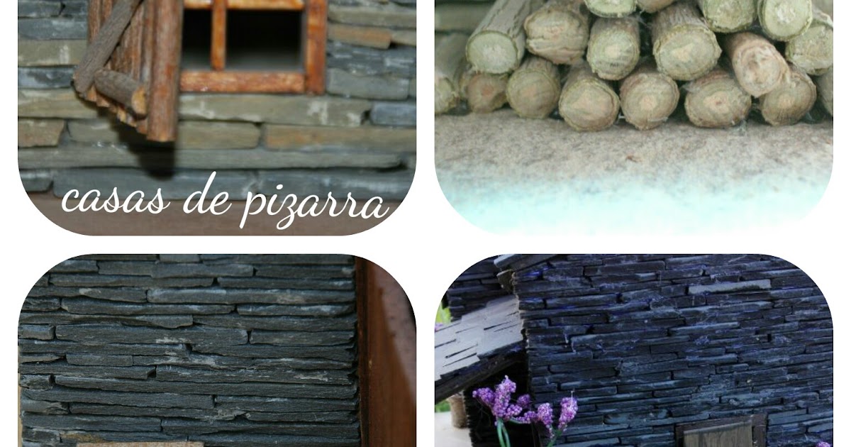 Casas de Pizarra: Detalles de algunas construcciones de pizarra.