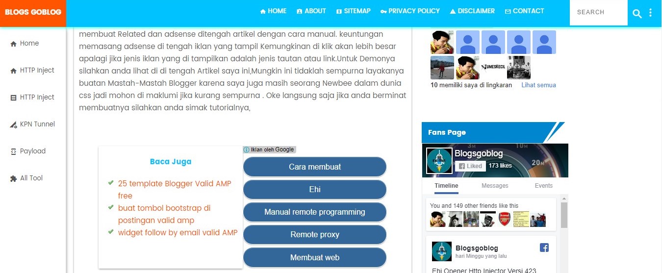 Cara Membuat Related Post Dan Adsense Di Tengah Artikel Valid AMP Terbaru