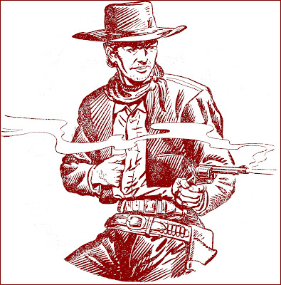 Cowboy with a gun