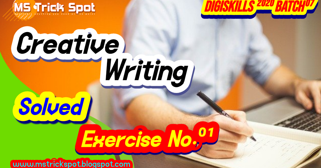 Creative writing assignment digiskills 05 image