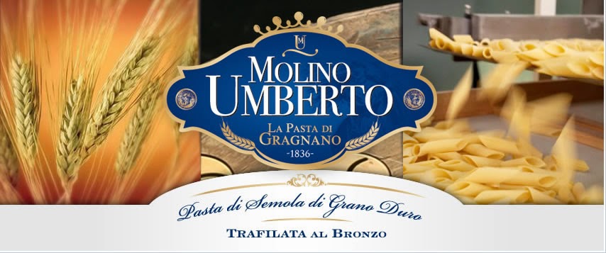 screen shot del sito di Molino Umberto