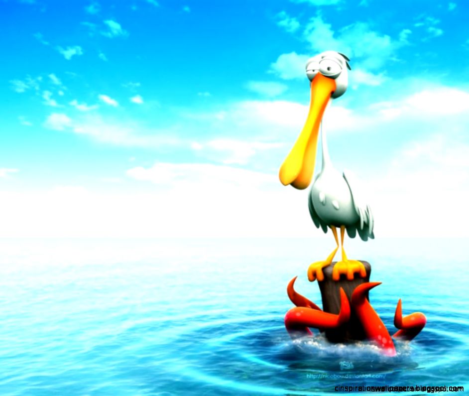 Cartoon 3D Cartoon Sea Creature Hd  Wallpapers Collection