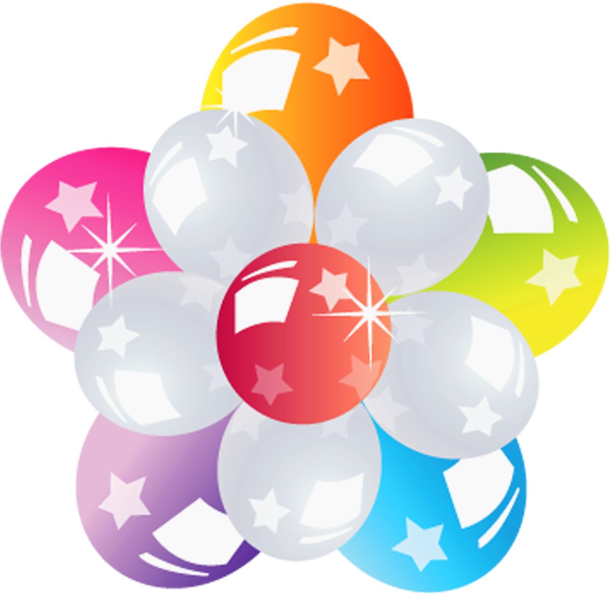 ® Colección de Gifs ®: IMÁGENES DE GLOBOS DE COLORES