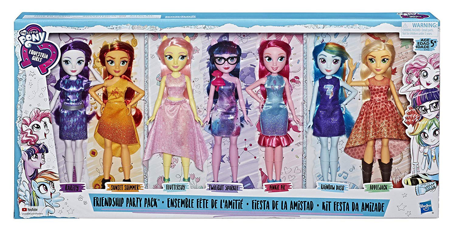 equestria girls friendship party pack