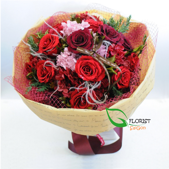 FLORIST SAIGON Best Christmas flowers delivered Saigon