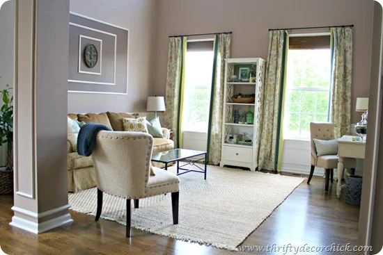 Moving furniture away from the wall | Thrifty Decor Chick | Thrifty DIY,  Decor and Organizing