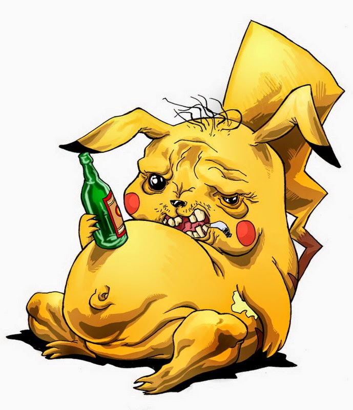 Imagenes de Humor : Pikachu Borracho