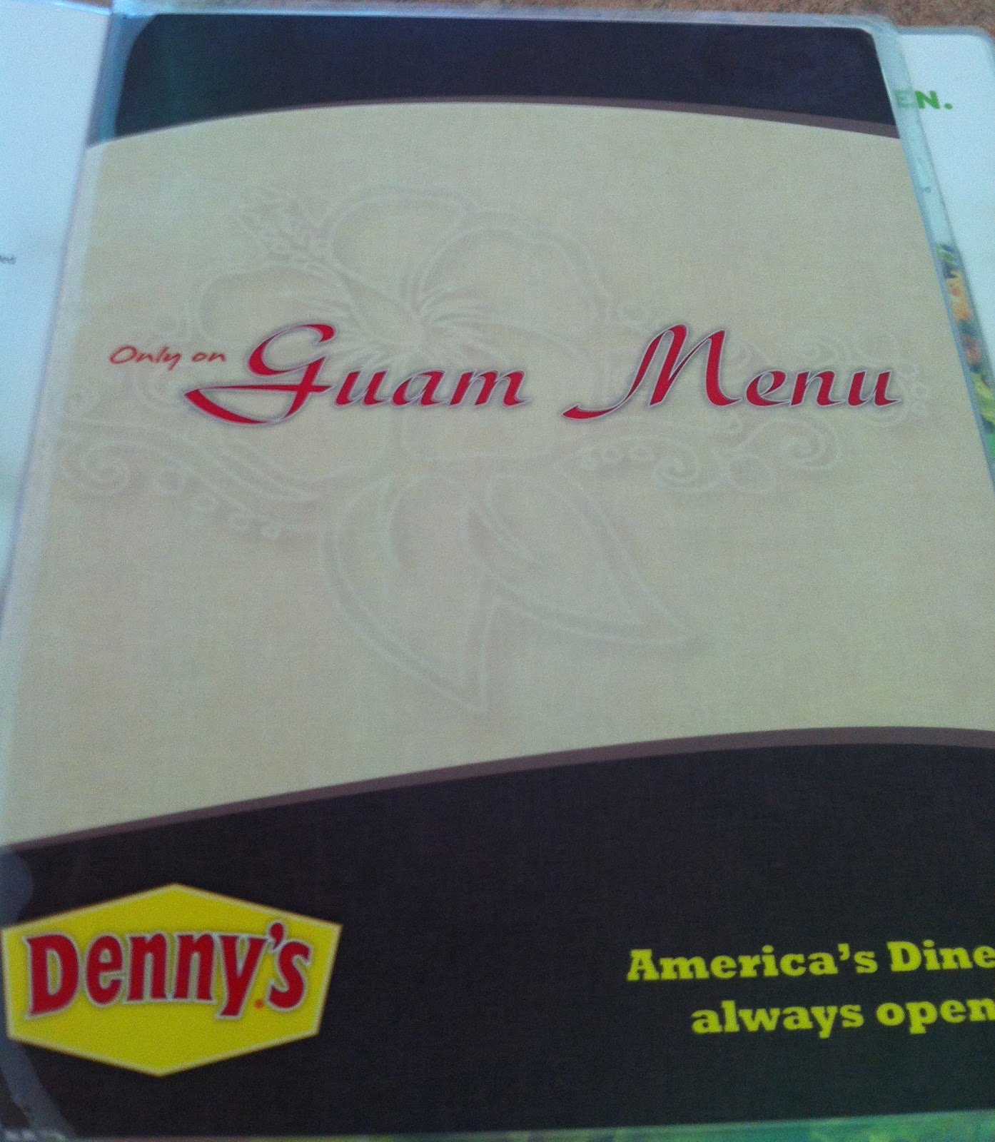 GREAT EATS HAWAII DENNY'S RESTAURANT GUAM
