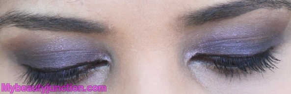 Smoky eye makeup with Too Faced Candied Violet eyeshadow