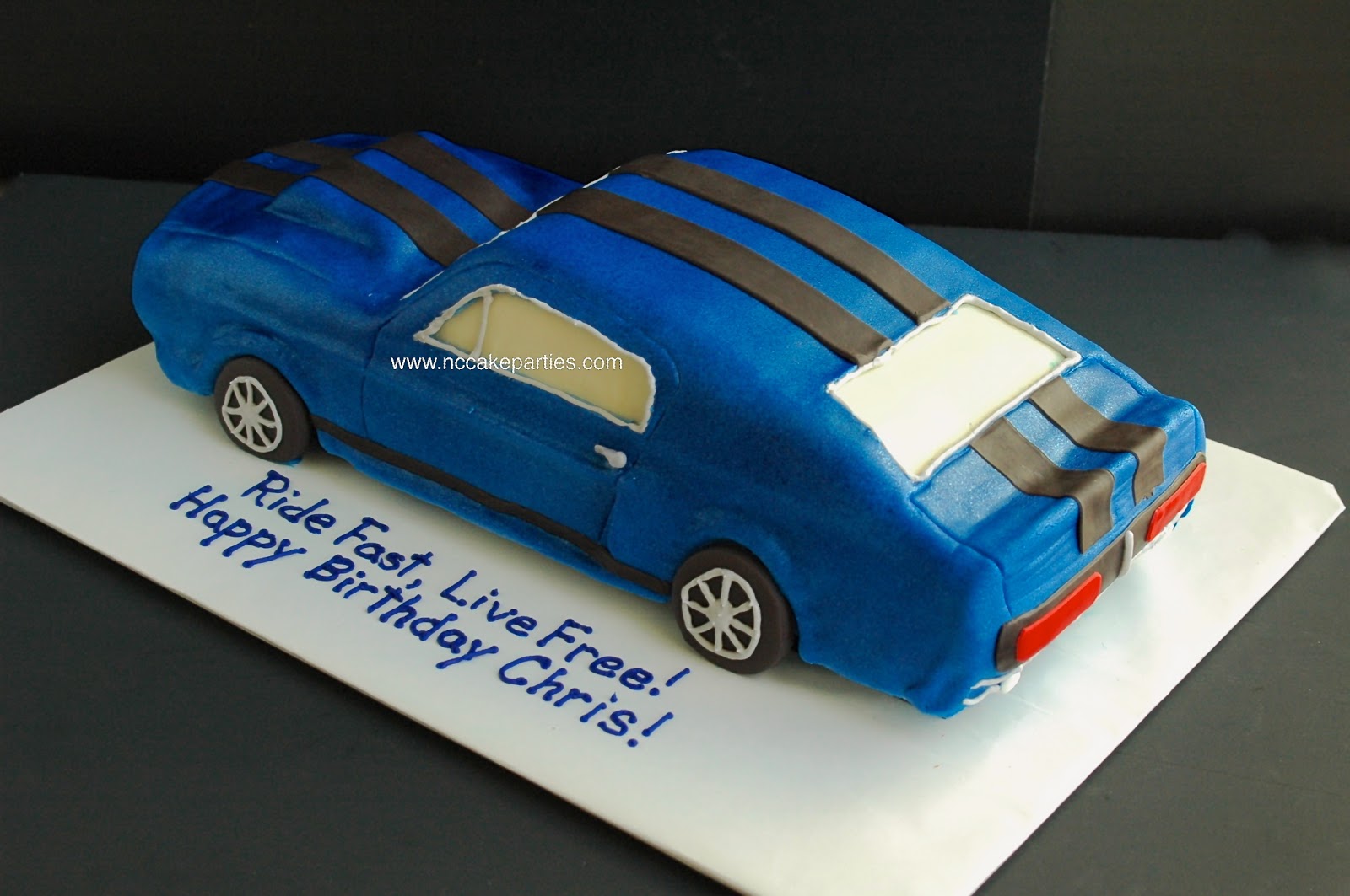 Creations by Barbara: Creating a Carved 3D Car Cake: 1967 Shelby Mustang