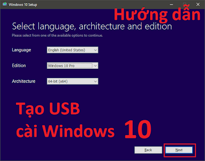 Tạo USB bộ cài Windows 10 siêu đơn giản bằng Tool của Microsoft