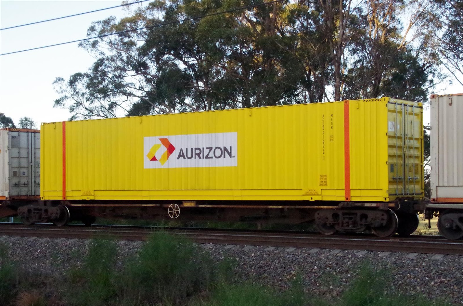 Rollingstock News New Aurizon Woolworths Containers AEDB