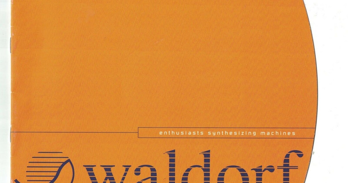 MATRIXSYNTH VINTAGE (2000) WALDORF SYNTH CATALOG