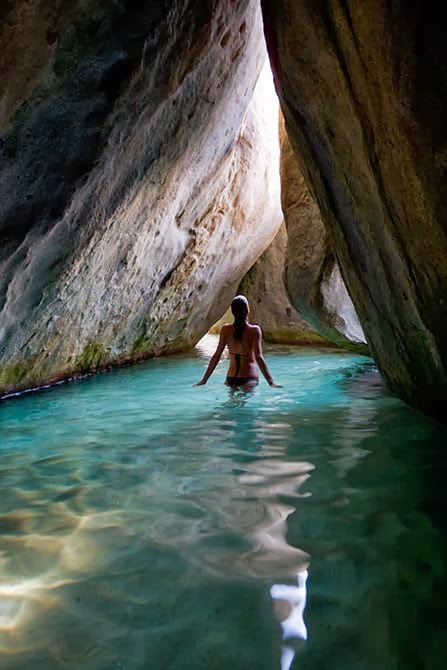 The Baths Virgin Gorda British Virgin Islands By Michael