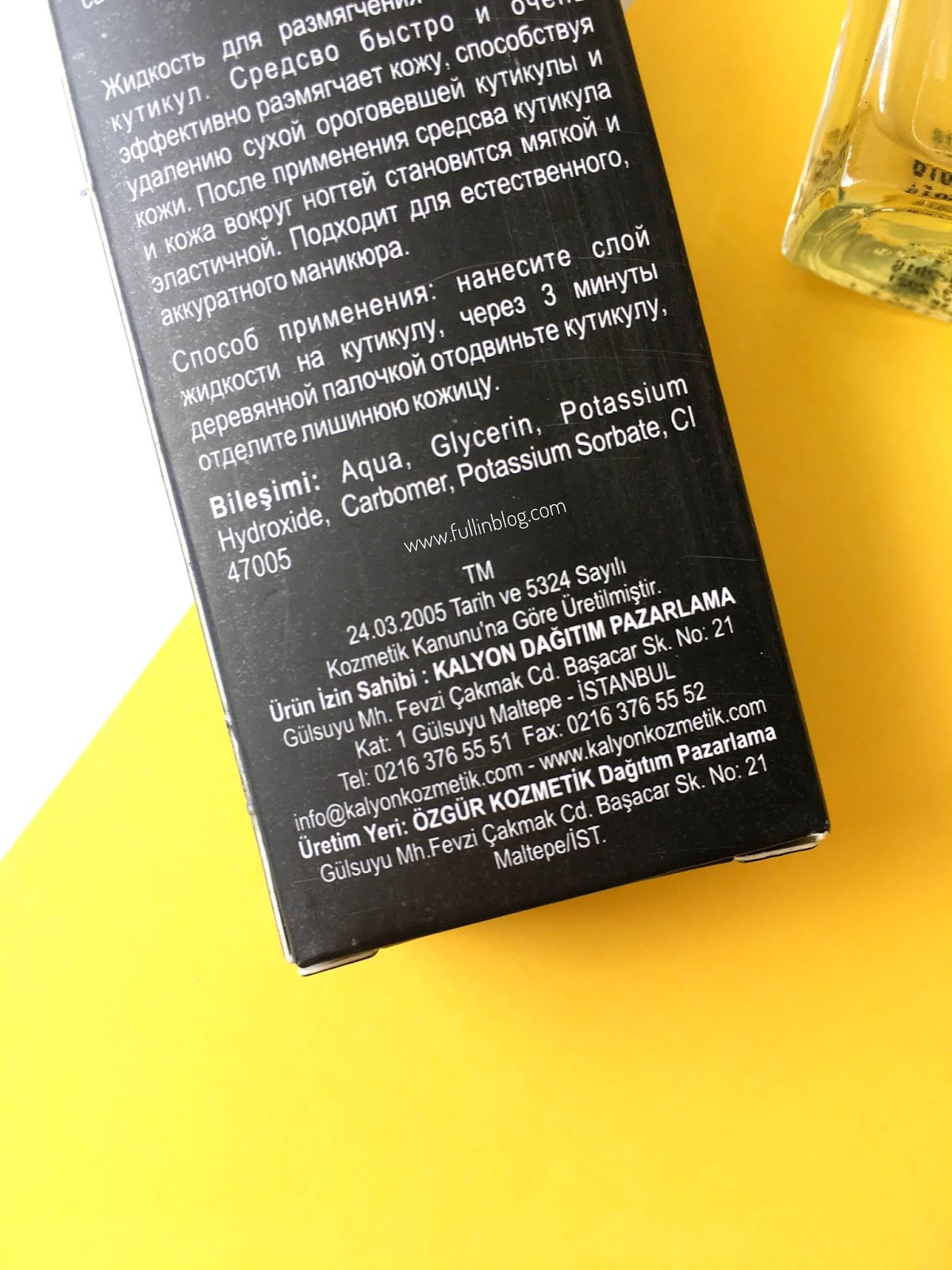 Kalyon Tırnak Eti Temizleyici Yorumlarım fulinblog