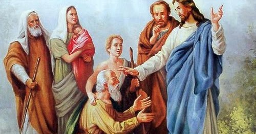 gambar yesus menyembuhkan orang buta