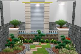 24 Desain Taman Mungil  Rumah Minimalis 