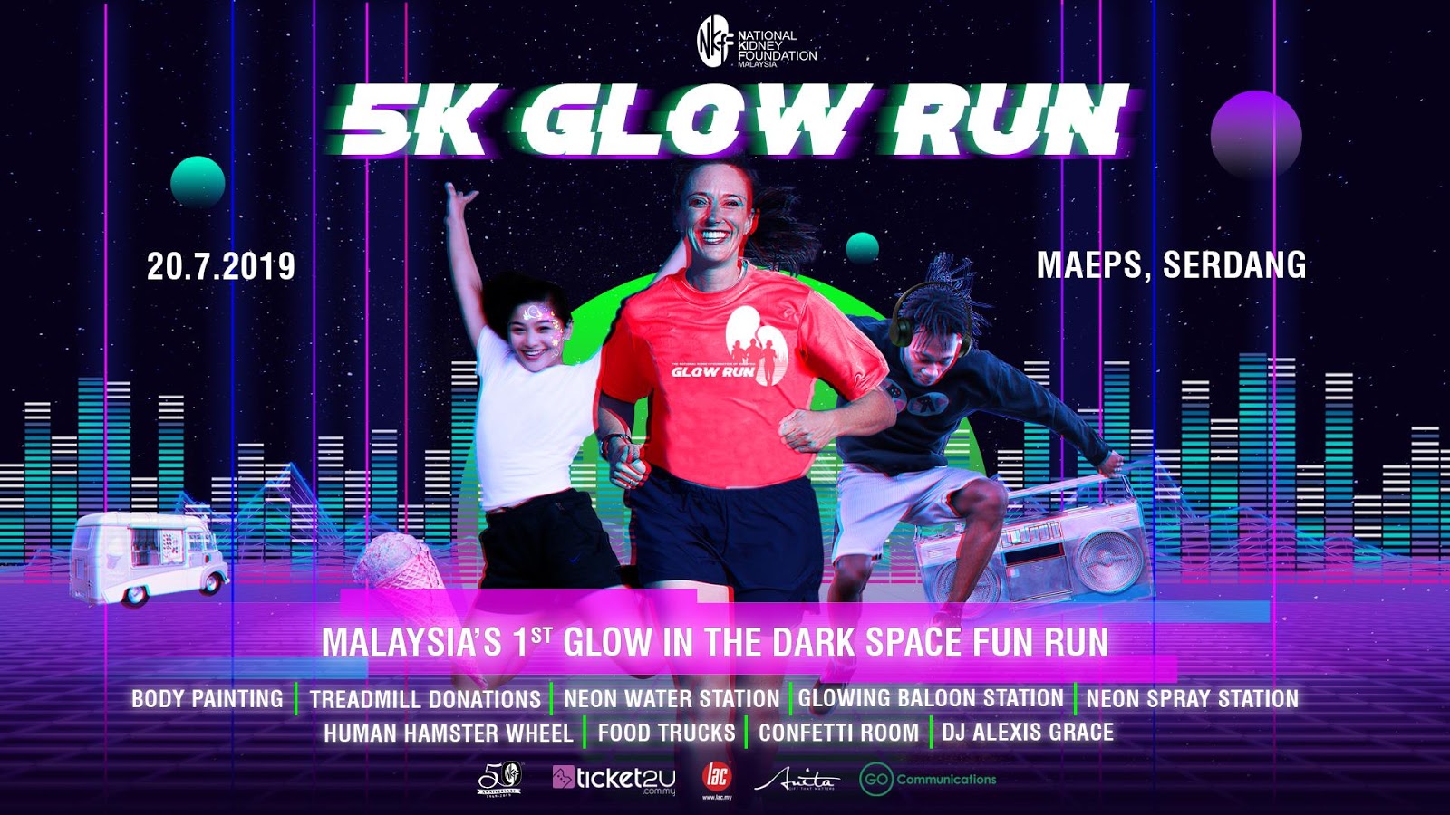 RUNNERIFIC NKF Glow Run