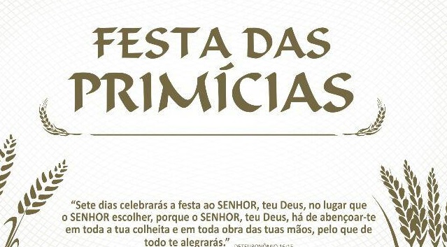 Featured image of post The Best 12 Festa Das Primicias Iurd