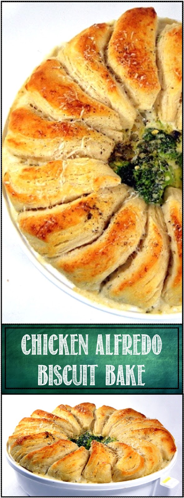52 Ways to Cook Chicken Alfredo Biscuit Bake