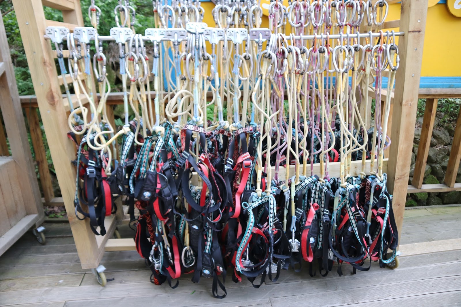 Hillcrest ZipLining Adventure in Daegu, Korea Adventure in Nature