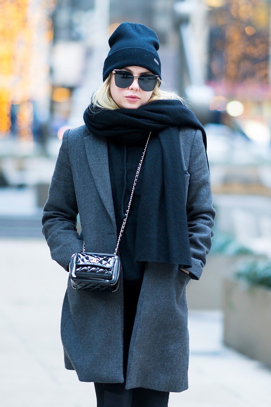Ashley Benson || Wearing Prive Revaux sunglasses in Tribeca, NYC