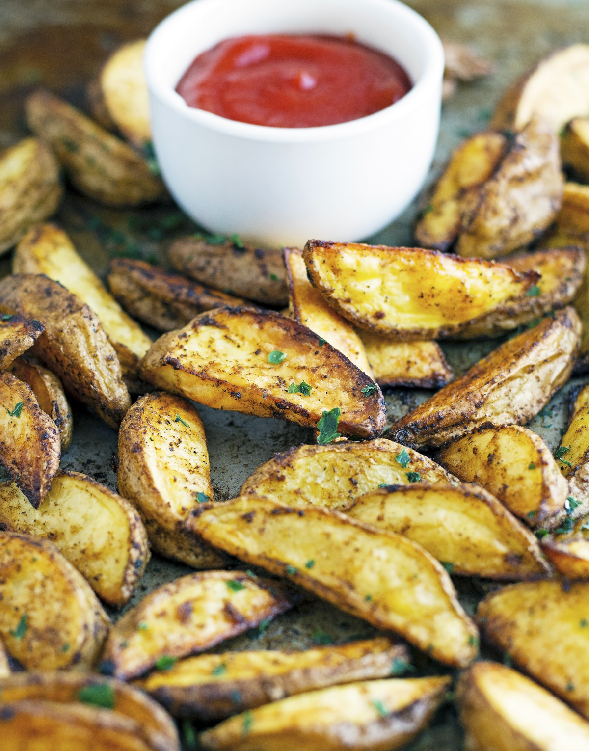 The Iron You Salt, Pepper & Paprika Potato Wedges