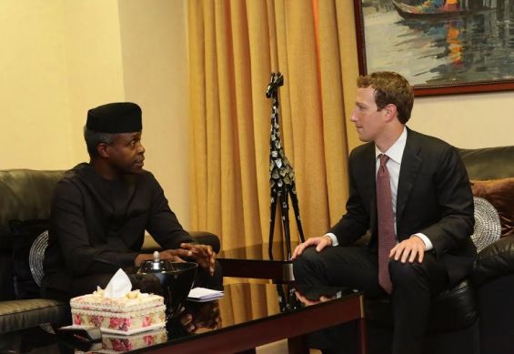 Mark Zuckerberg Back In Nigeria For Aso Rock Demo Villa Finale, Meets Pres, Buhari, (Photos)