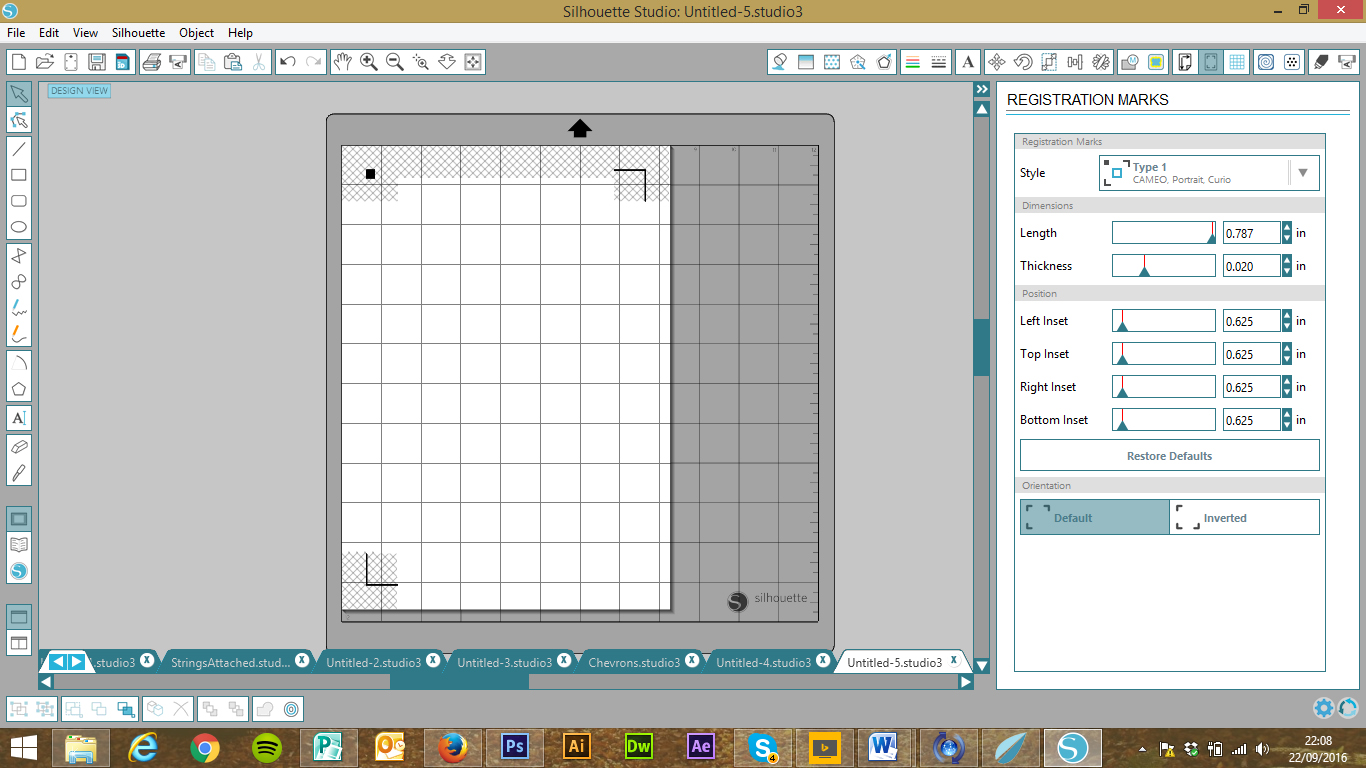 Silhouette UK Print and Cut Margins Tip